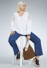 High-Waist Wide Leg Jeans, , alternate image number null
