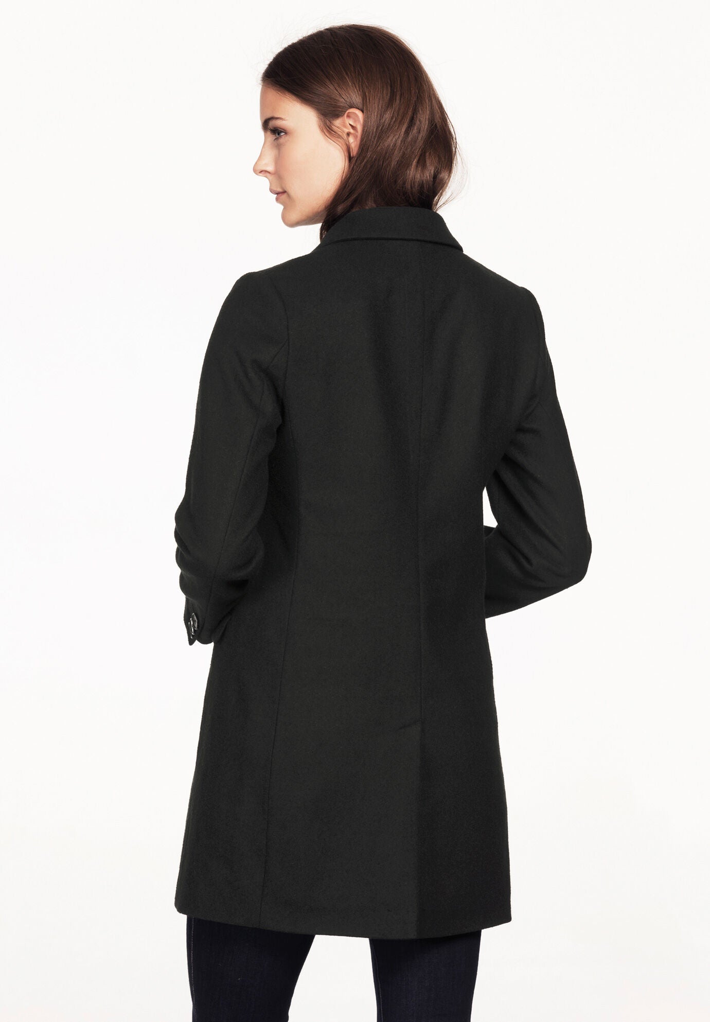 Long Wool Blend Blazer, , on-hover image number 1