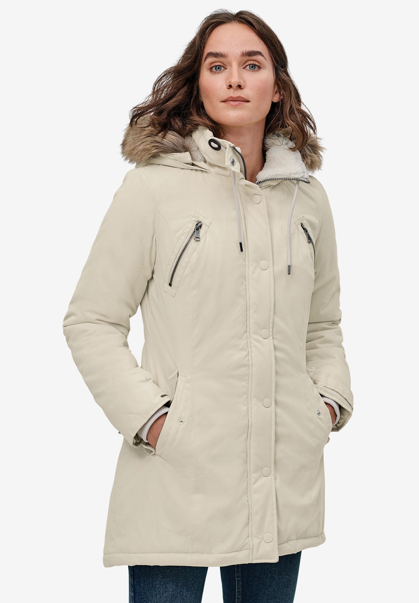 ellos puffer coat