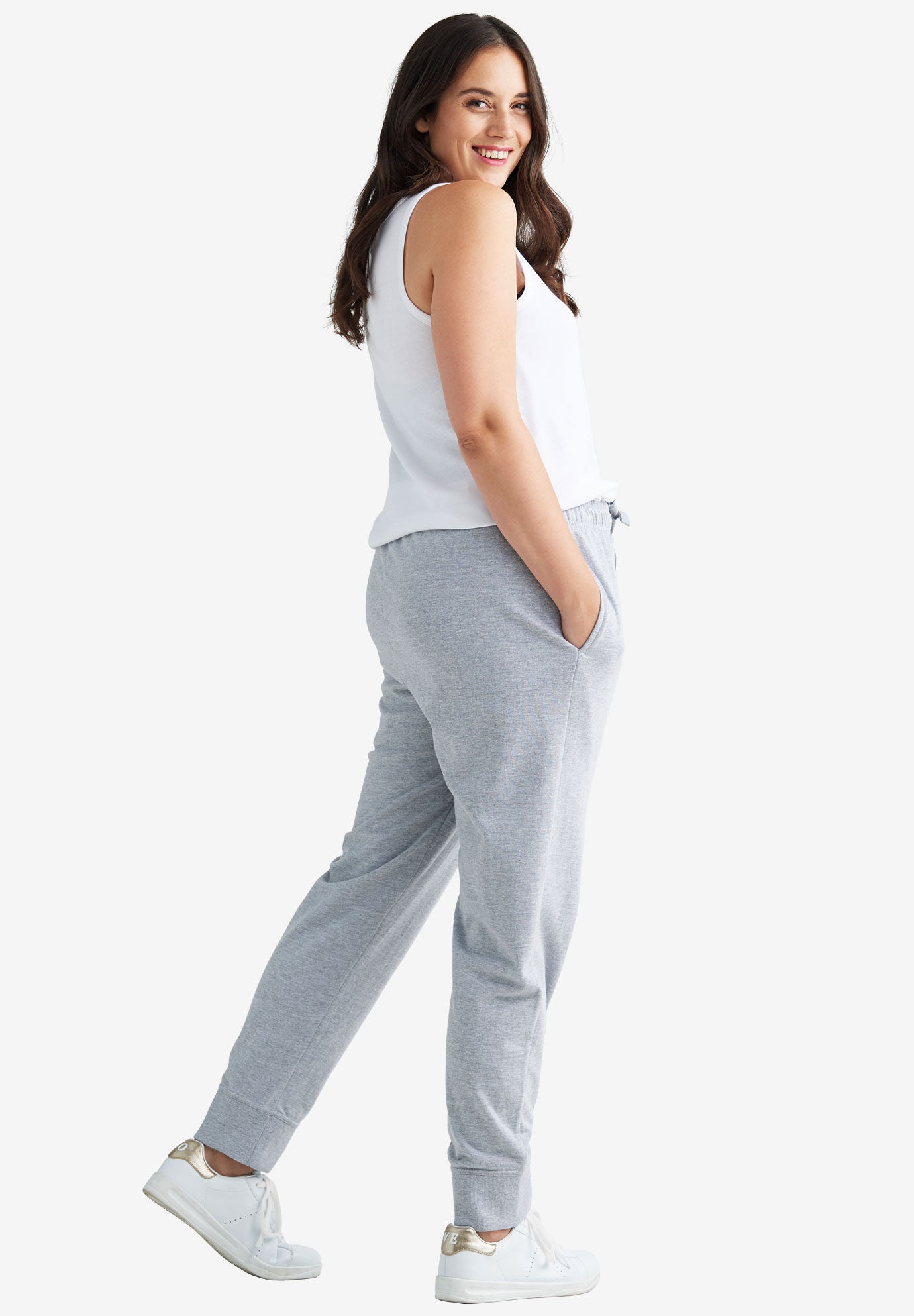 French terry discount drawstring joggers