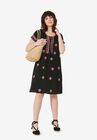 Playa Shift Dress, BLACK, hi-res image number null
