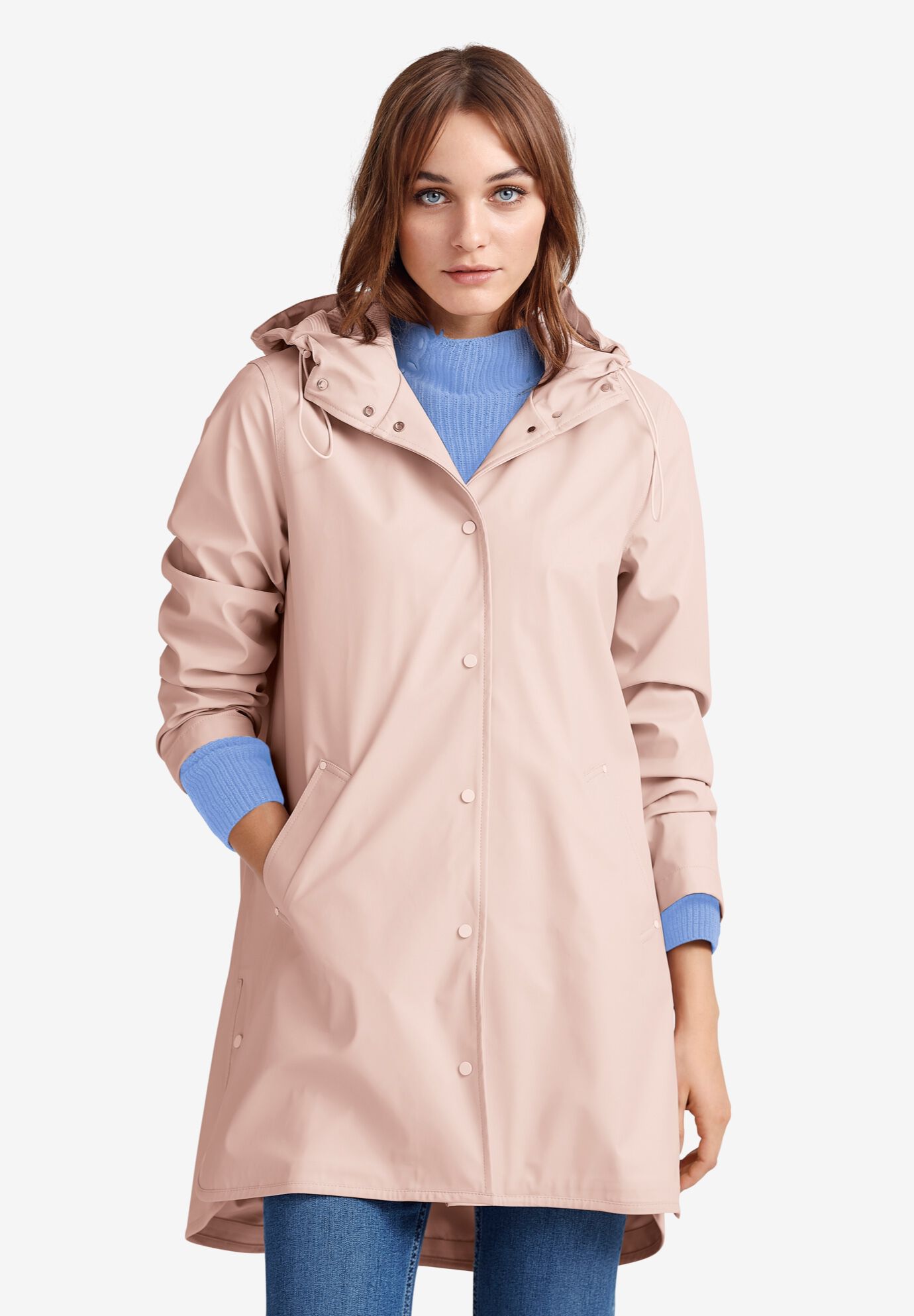 Plus Size Trench Coats Raincoats Roaman s