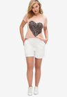 French Terry Drawstring Shorts, , alternate image number null