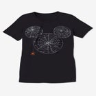 Disney Short Sleeve Crew Tee Black Halloween Mickey image number null