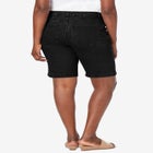 Classic Cotton Denim Shorts image number null