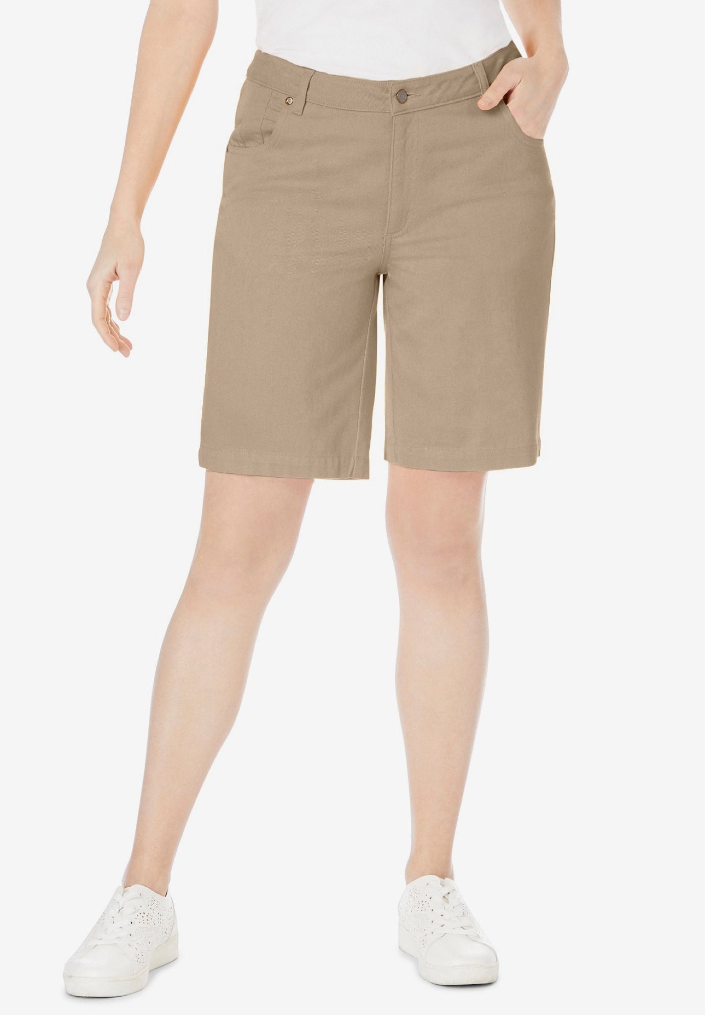 Classic Cotton Denim Shorts image number 0