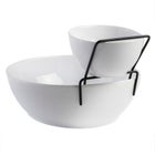 Gracious Dining 2-Tier Chip and Dip Serving Set image number null