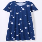 Perfect Short-Sleeve Crewneck Tee Dress image number null