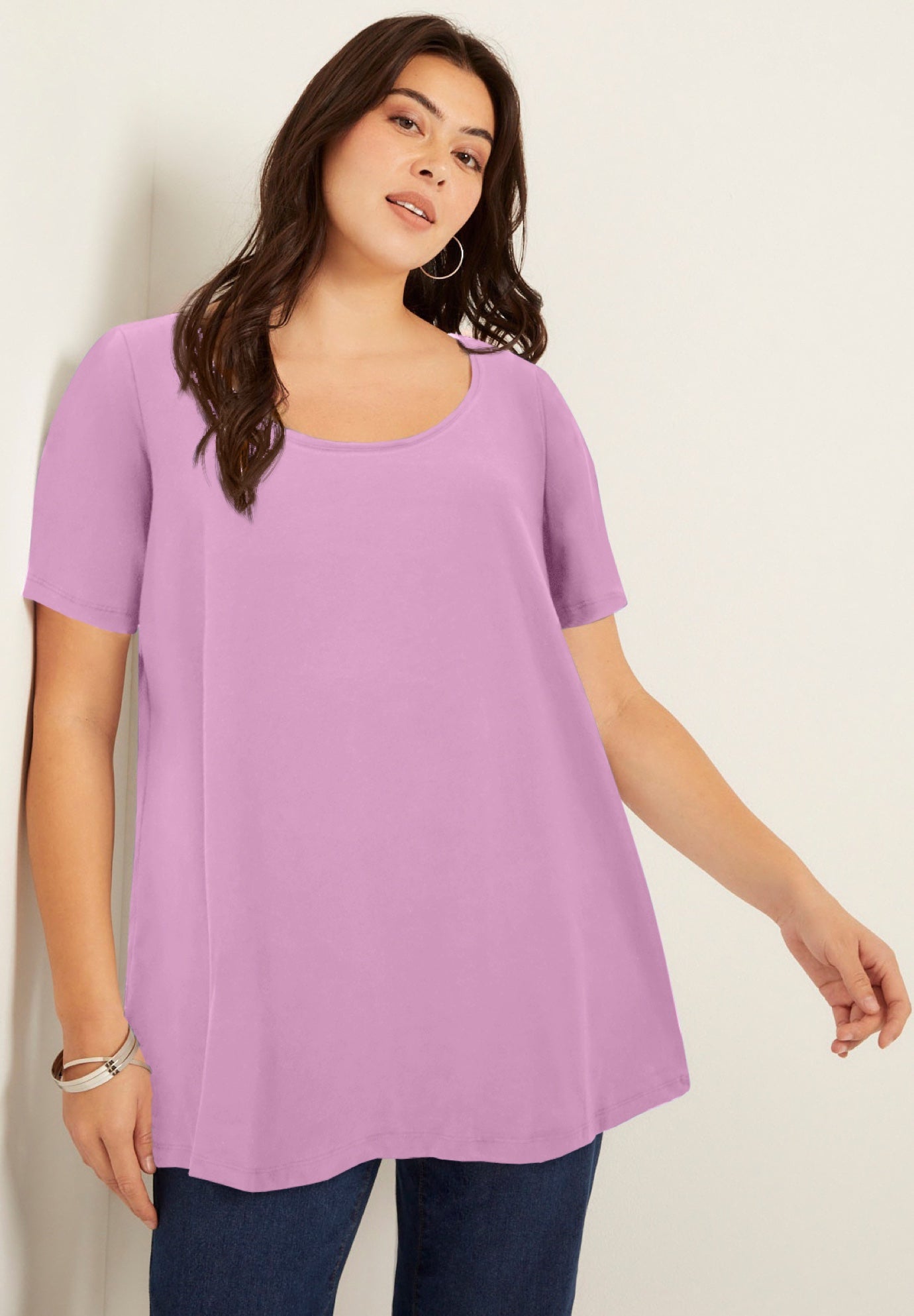 Short-Sleeve Swing One + Only Tunic image number 0