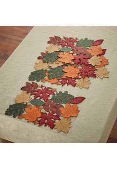 Set of 4 Embroidered Cut-Out Placemats