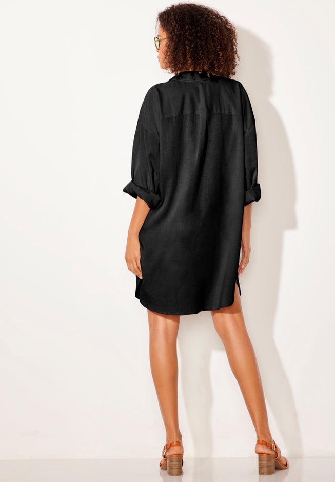 Essential Go-Anywhere Oversized Beach Shirt Cover Up image number 1