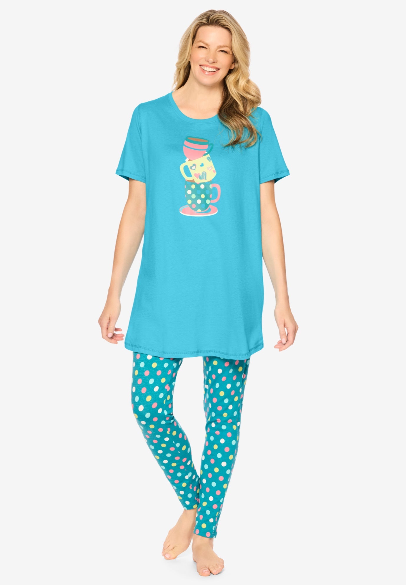 Graphic Tunic PJ Set image number 0