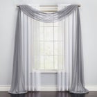 BH Studio Sheer Voile Scarf Valance image number 0