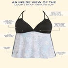 Loop Strap Tankini Top image number null