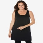 Longer-Length Dip-Dye Sleeveless Tunic image number null