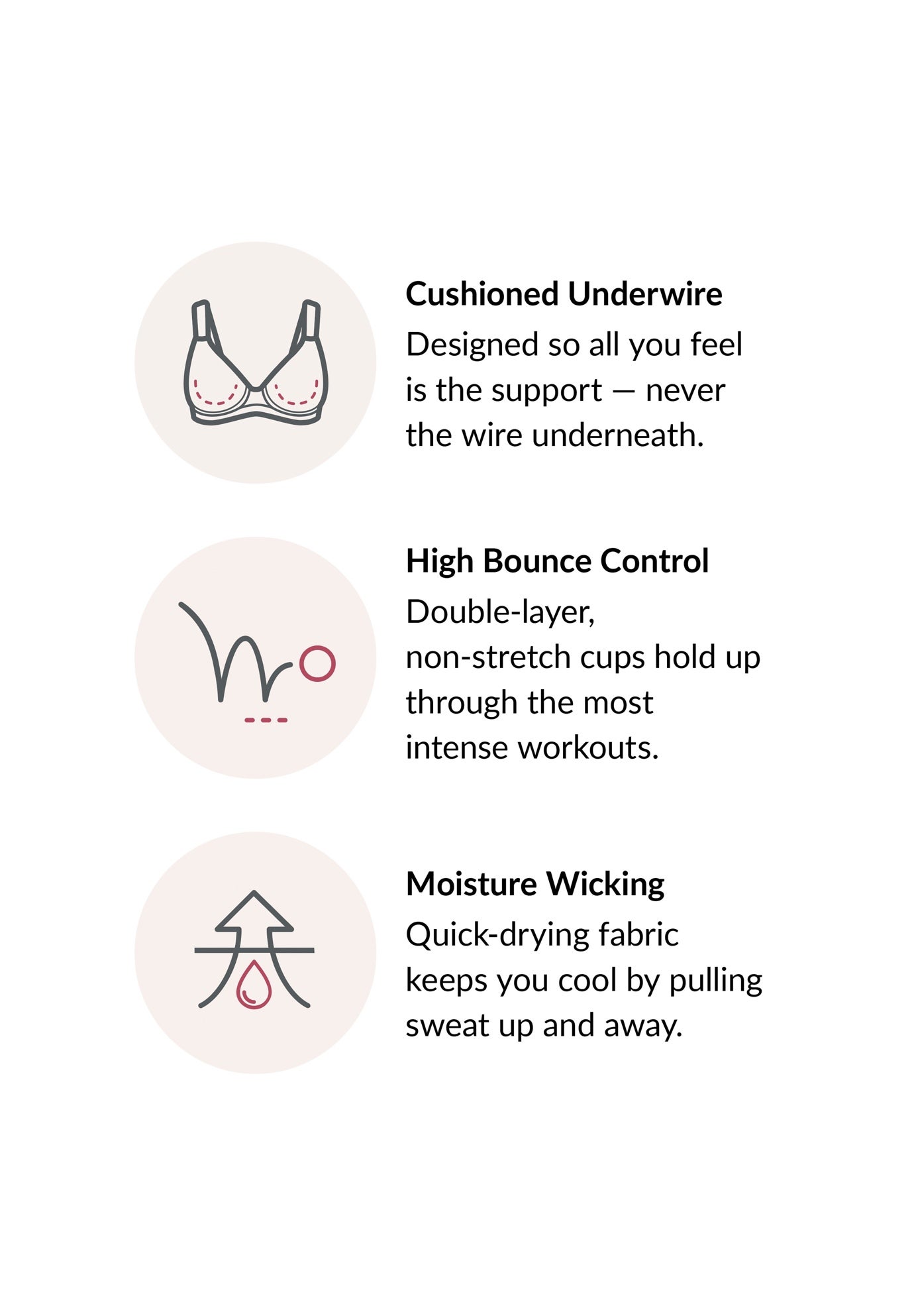 Glamorise® Wonderwire® High-Impact Underwire Sport Bra 9066 image number 4