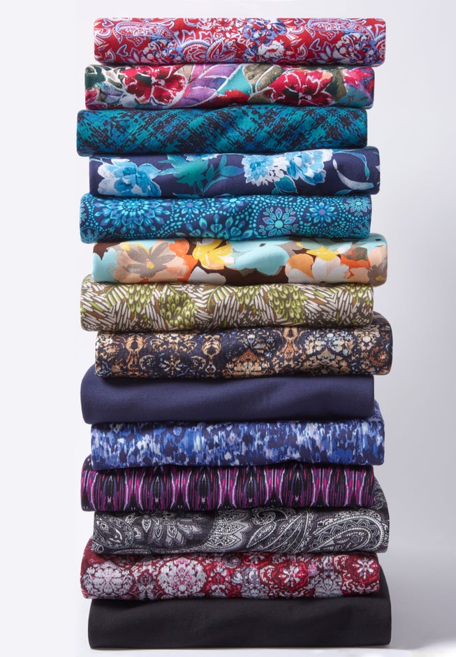 Suprema&reg; 3/4 Sleeve V-Neck Tee image number 4