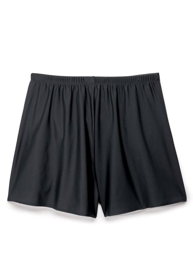 Loose Swim Short with Built-In Tummy Control Brief image number 3