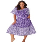 Tiered Print Lounger image number null