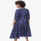 Tiered Cotton Midi Dress image number null