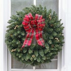 Large Pre-Lit Double-Sided Wreath image number null