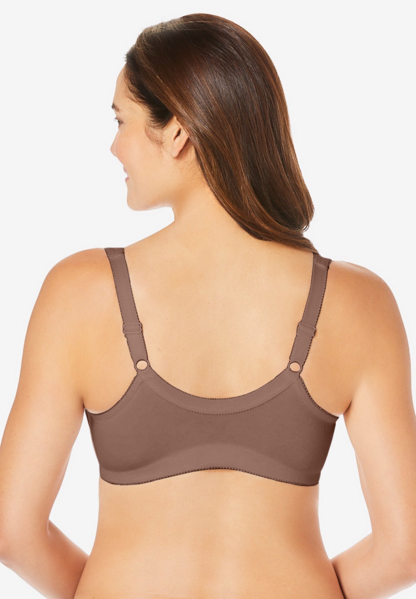 3-Pack Front-Close Cotton Wireless Bra image number 1