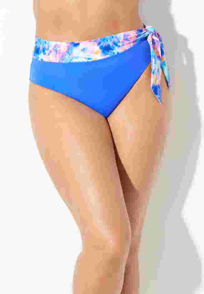 Shirred High Waist Bikini Bottom image number 0