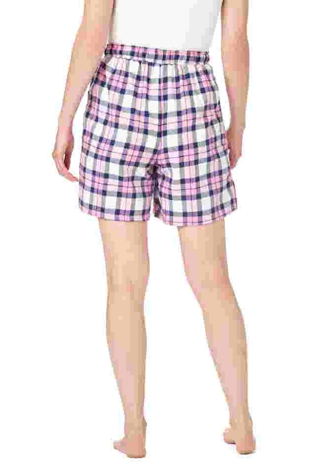 Flannel Pajama Short image number 1