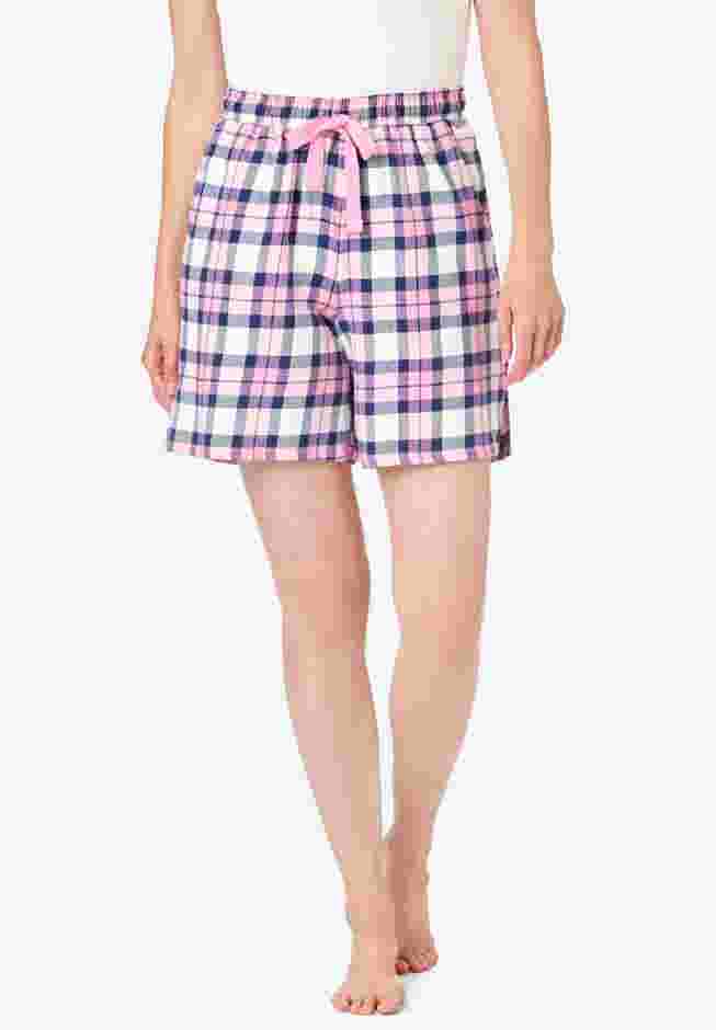 Flannel Pajama Short image number 0