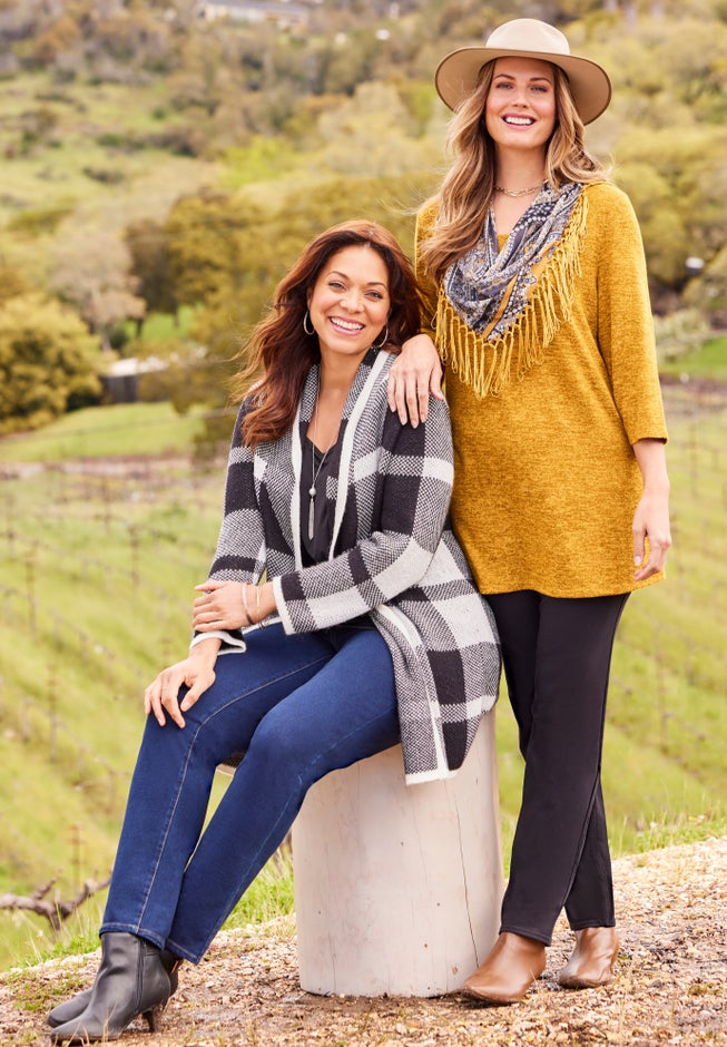 Impossibly Soft Tunic & Scarf Duet image number 3