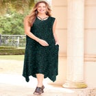 AnyWear Reversible Crisscross V-Neck Maxi Dress image number null