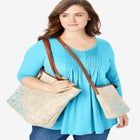 2-Piece Floral Tote Set image number null