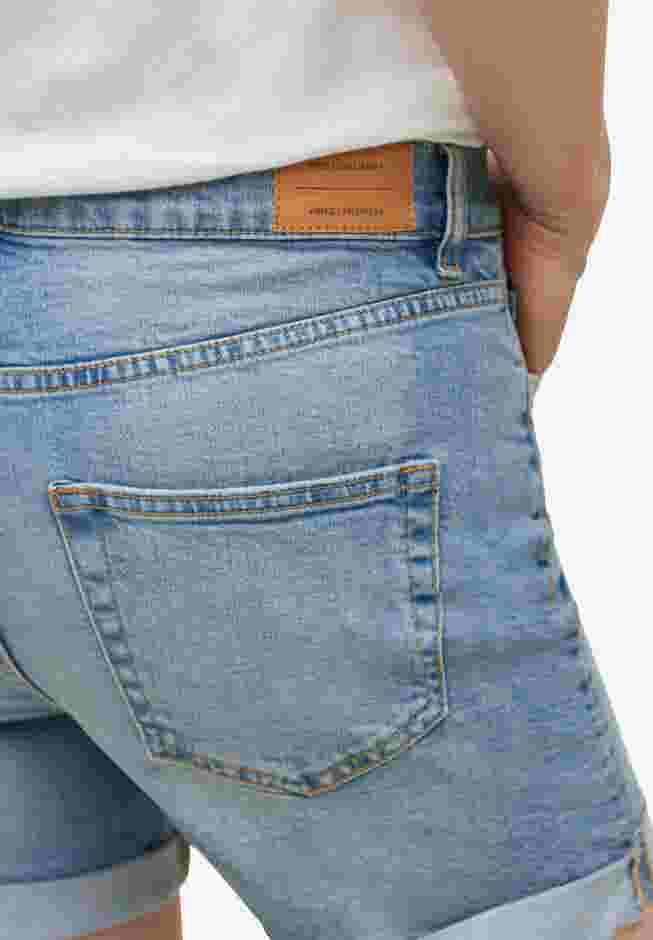 Denim Boyfriend Shorts image number 2