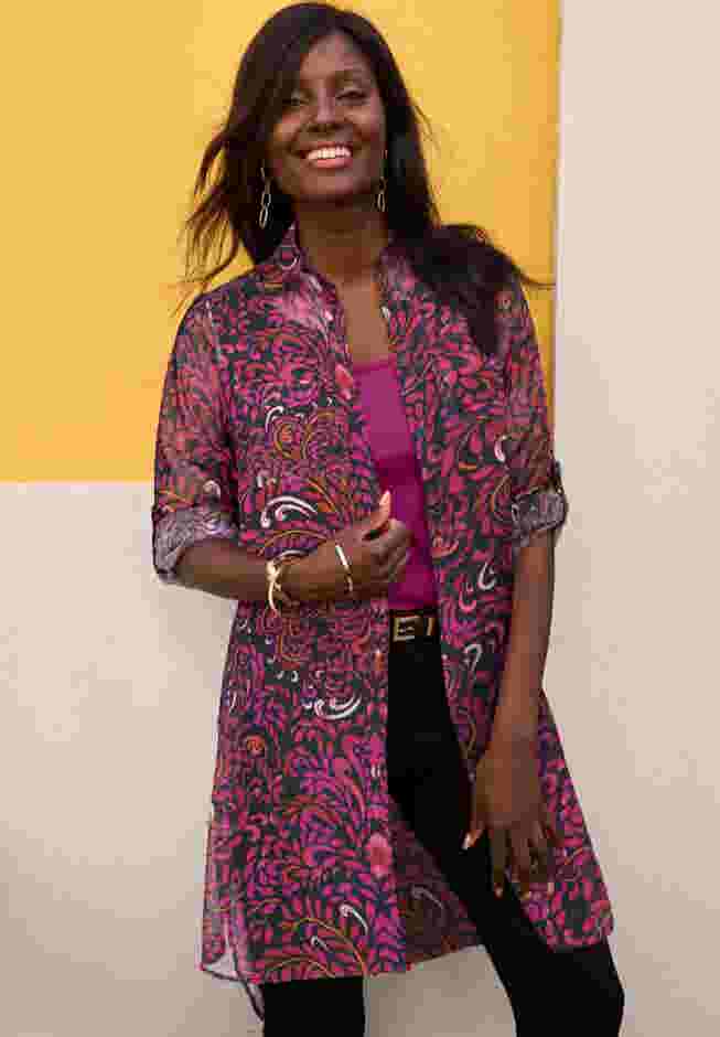 Sheer Georgette Mega Tunic image number 0