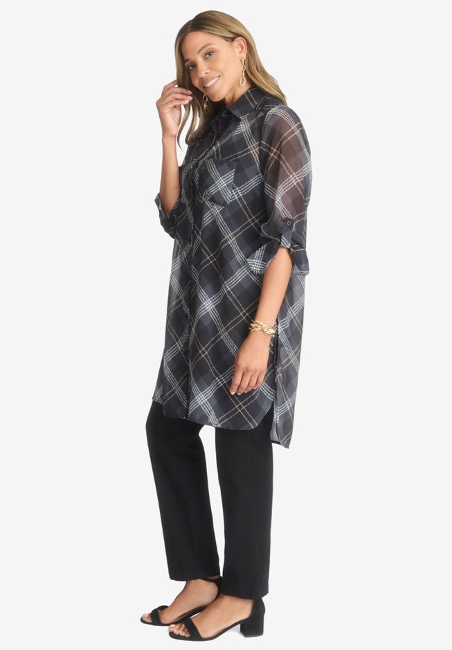 Sheer Georgette Mega Tunic image number null