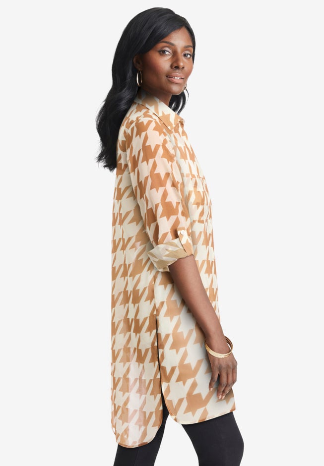 Sheer Georgette Mega Tunic image number null