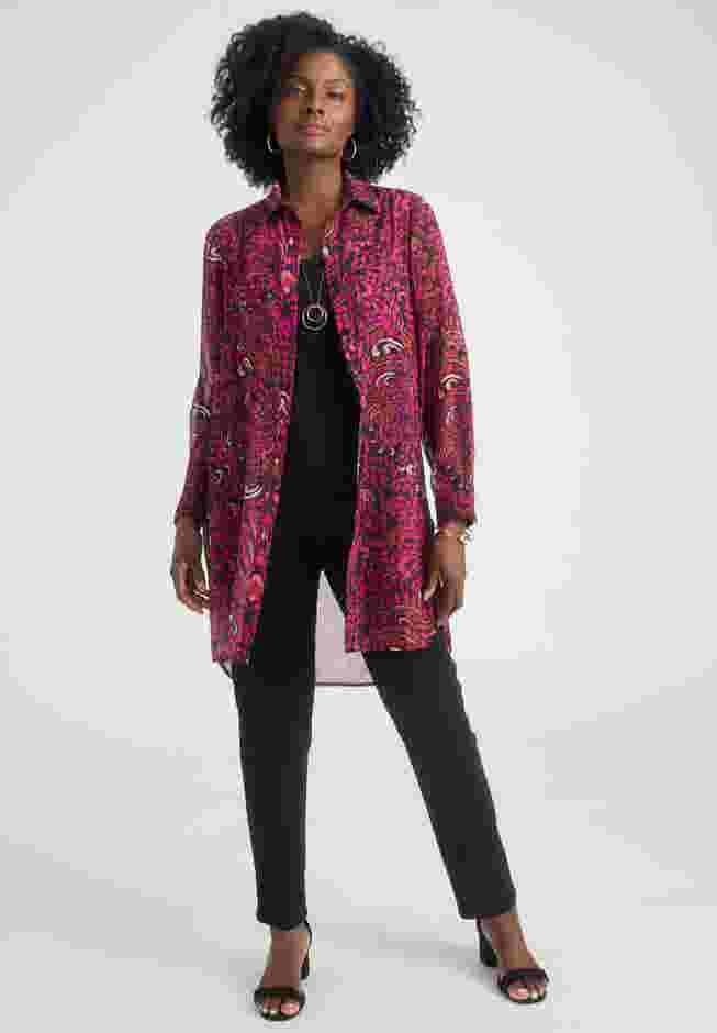 Sheer Georgette Mega Tunic image number 1