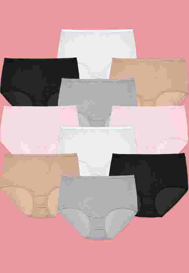 Full Coverage Cotton Brief 10-Pack image number 0