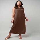 2-Piece Cowlneck Jacket Dress image number null