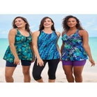 Longer Length Braided Tankini Top image number 6