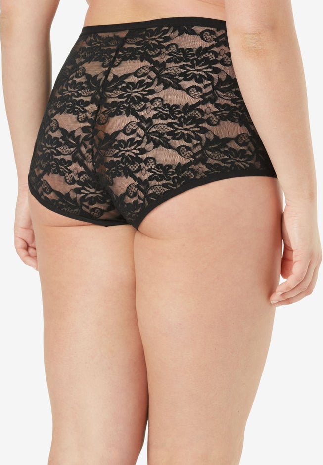 2-Pack Lace Hipster Panty image number null