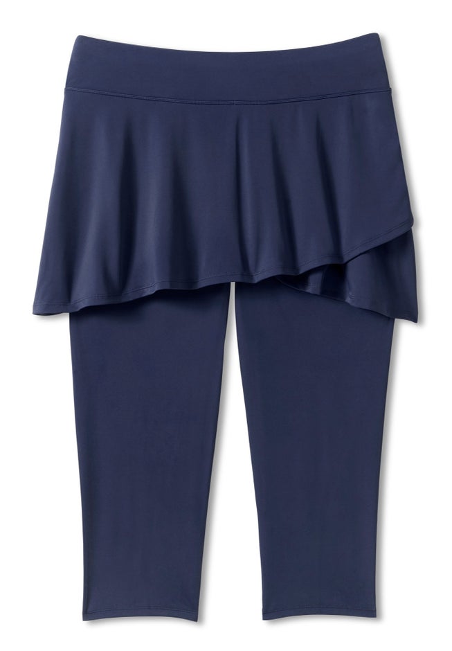Skirted Swim Capri Pant image number 2