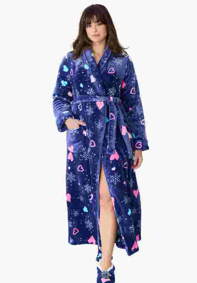 Plush Wrap Robe image number 0