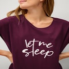 Cap Sleeve Sleep Shirt image number null