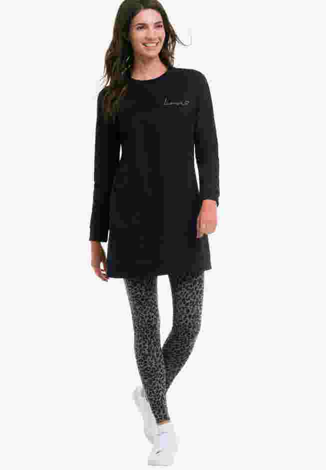 French Terry Love Tunic Sweatshirt image number 3