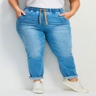 Taliah Denim Jogger image number 0