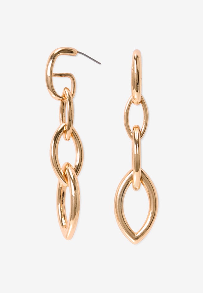 Drop Chain Earrings image number 0