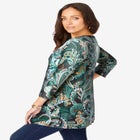 Stretch Knit Swing Tunic image number null