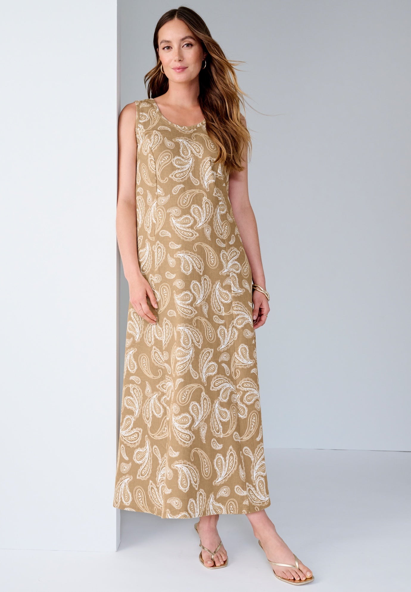 Denim Maxi Dress image number 0