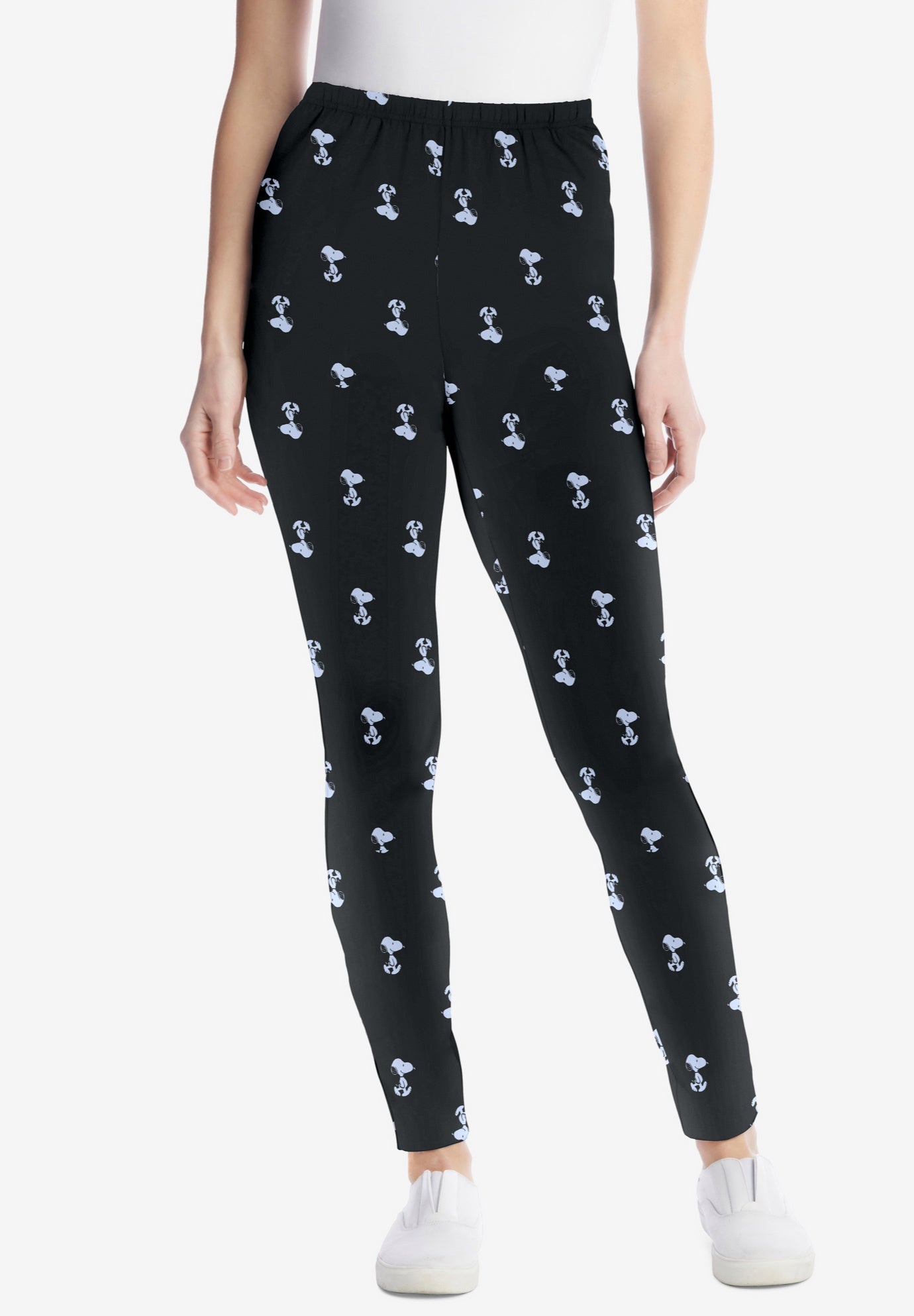 Peanuts Snoopy Allover Print Leggings image number 0